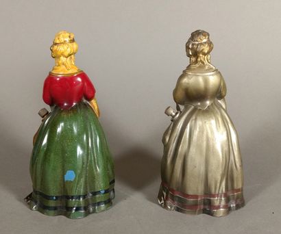Set of two polychrome regula friction table...
