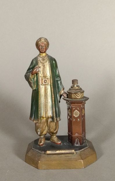 Polychrome regula friction table lighter...