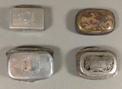 Set of 4 pocket flint lighters including...