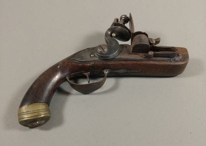 Table flintlock pistol lighter with lock,...