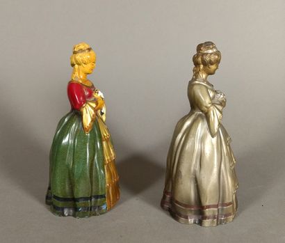 Set of two polychrome regula friction table...