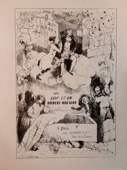 DAUMIER (Honoré).
Les Cent et un Robert-Macaire....