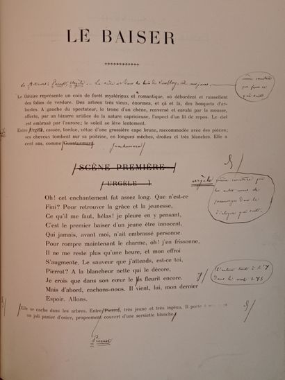 BANVILLE (Théodore de).
* Le Baiser. Comédie....