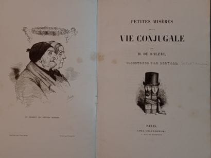 BALZAC (Honoré de).
Petites misères de la...