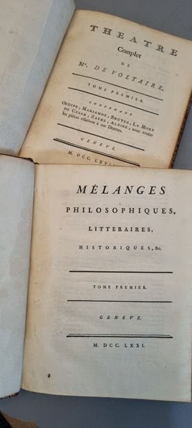 VOLTAIRE.
Collection complette des Œuvres....