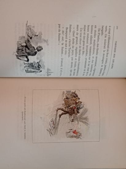 DAUDET (Alphonse).
Tartarin sur les Alpes,...