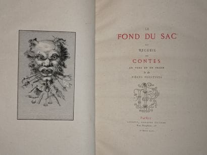 FOND DU SAC (Le) ou recueil de contes en...