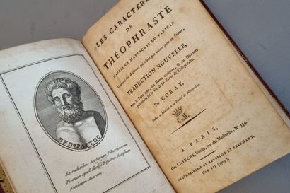 THEOPHRASTE.
Les Caractères, d'après un manuscrit...
