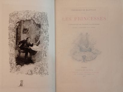 BANVILLE (Théodore de).
Les Princesses. Paris,...