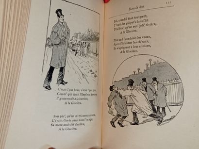 BRUANT (Aristide). 
Dans la rue. Chansons...