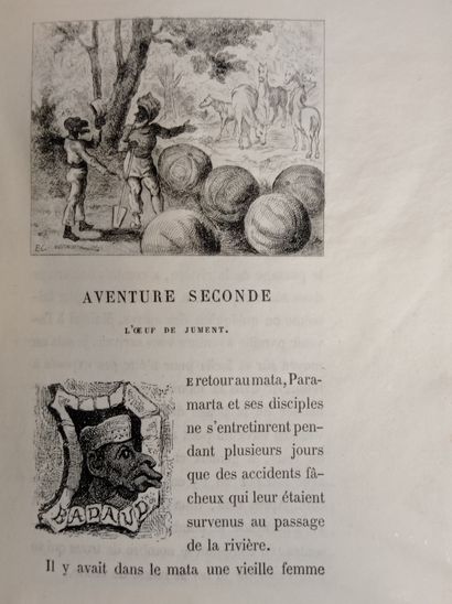DUBOIS.
Aventures du gourou Paramarta, conte...