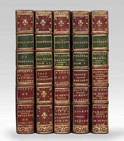 VOLTAIRE.
Collection complette des Œuvres....