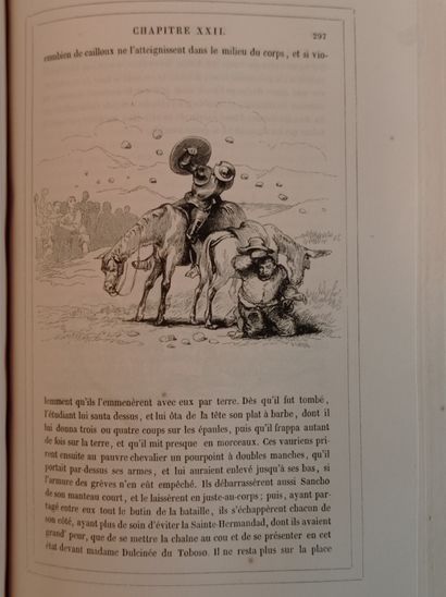 CERVANTES (Miguel de).
L'Ingénieux hidalgo...