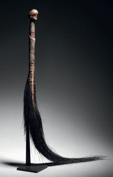 Chasse-mouche Tshokwe
Angola Bois, crin animal,...