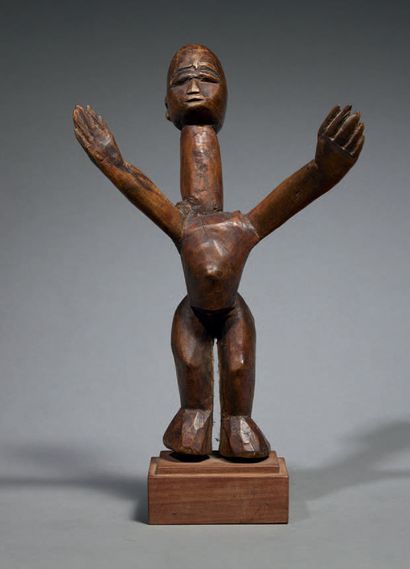 Lobi statuette
Burkina Faso
Wood
H. 26 cm
Interesting...