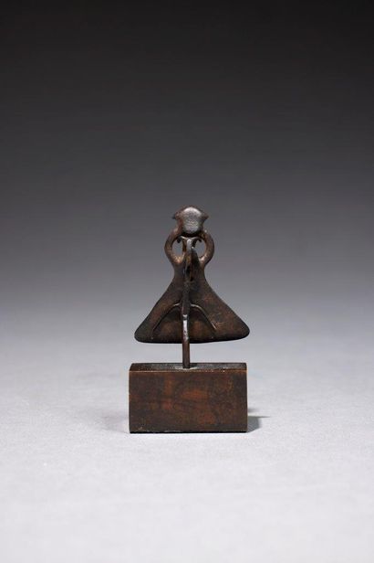Pendant Sénoufo
Ivory Coast
Bronze with black...