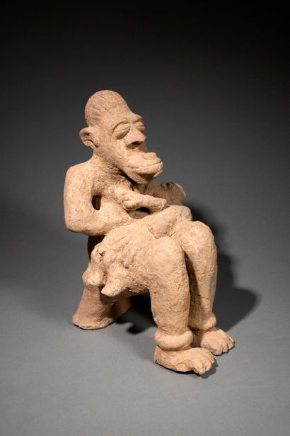Lobi statue
Burkina Faso
Terracotta
H. 39...