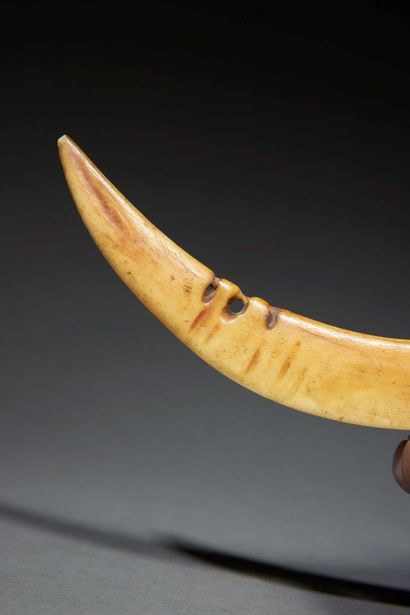 Pendentif Lobi
Burkina Faso
Os
L. 19,5 cm
Provenance...