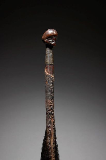 Chasse-mouche Tshokwe
Angola Bois, crin animal,...