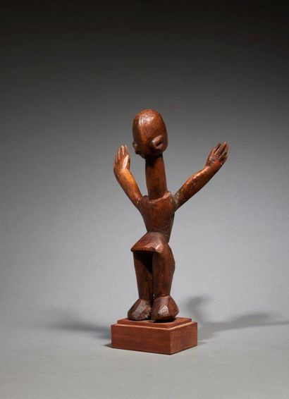 Lobi statuette
Burkina Faso
Wood
H. 26 cm
Interesting...
