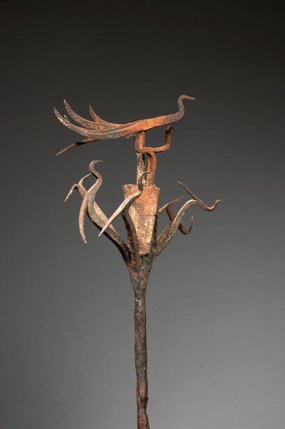 Fer Yoruba
Nigéria
Fer
H. 119 cm
Provenance...