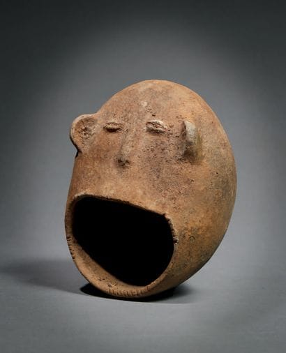 Coupe Igbo-Izzi
Nigéria
Terre cuite
H. 16...