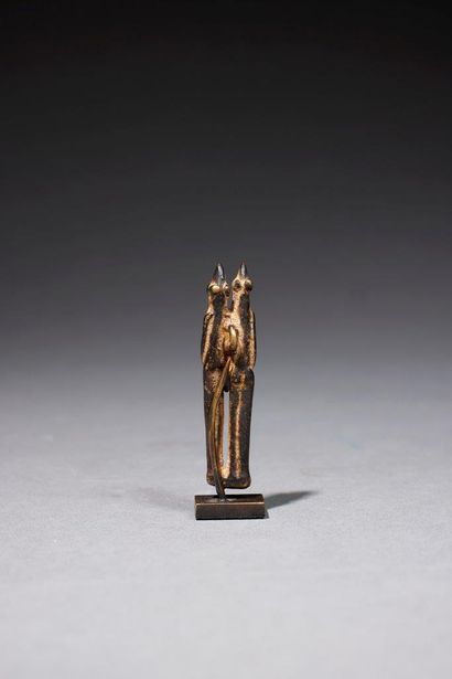 Dogon pendant
Mali
Bronze, H. 5 cm
Provenance...