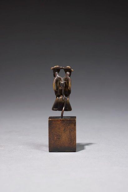 Koulango pendant
Ivory Coast
Bronze, H. 3,5...