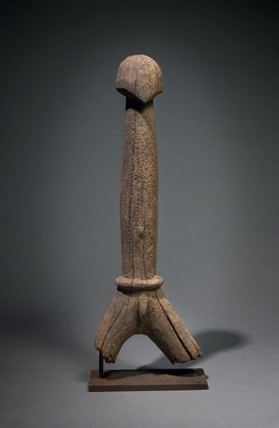 Dagari statue
Burkina Faso
Wood
H. 51 cm
Provenance...