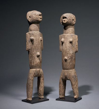 Losso couple
Togo
Wood
H. 37 and 38 cm
Couple...