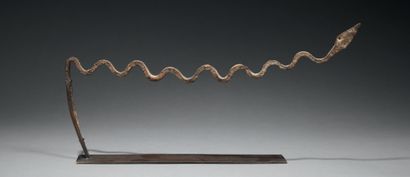 Serpent Lobi
Burkina Faso
Fer
L. 38 cm -...