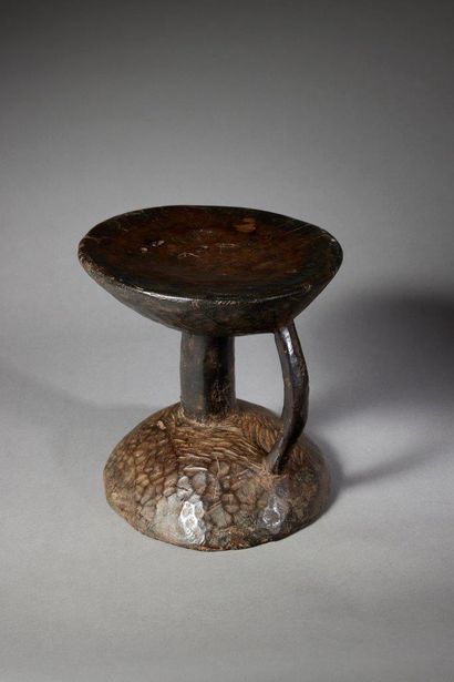 Tabouret Dan
Côte d'Ivoire
Bois, H. 27 cm...