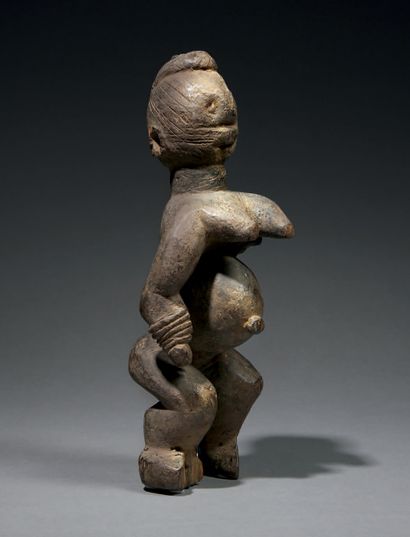 Afo statue
Nigeria / Cameroon
Wood
H. 24,5...