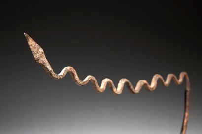 Serpent Lobi
Burkina Faso
Fer
L. 38 cm -...