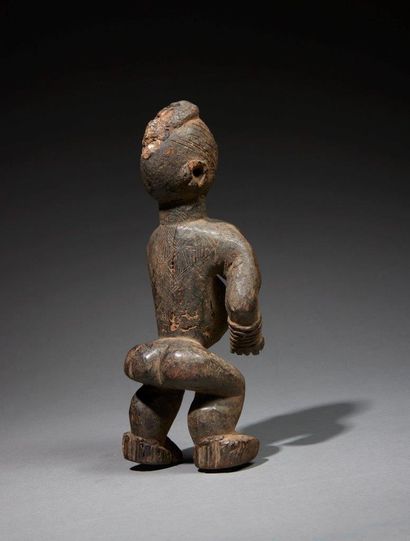 Afo statue
Nigeria / Cameroon
Wood
H. 24,5...