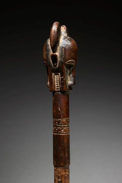 Baule fly-hunting handle
Ivory Coast
Wood
H....
