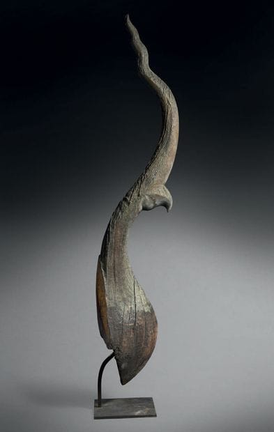 Ridge ornament
Thailand Wood and traces of...