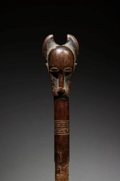 Baule fly-hunting handle
Ivory Coast
Wood
H....