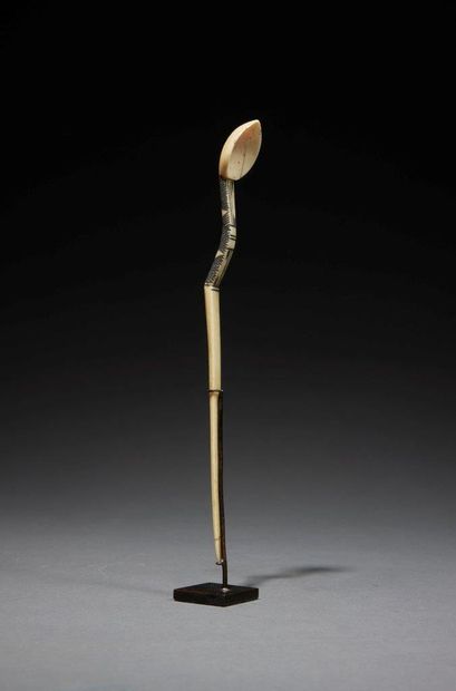 Cuillère Zulu
Afrique du Sud
Os
H. 19 cm
Provenance...