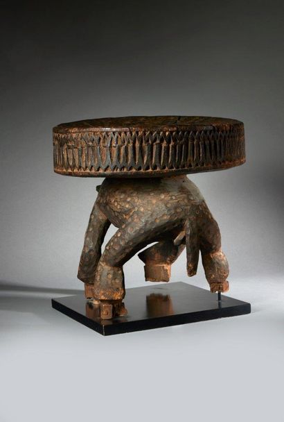 Tabouret Bamileke
Cameroun
Bois
H. 38 cm
Beau...
