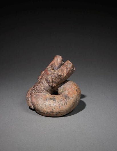 Statue Djenne
Mali 900-1500 ap. J.-C.
Terre...