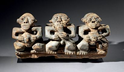 Fragment de linteau Bamiléké
Cameroun
L....