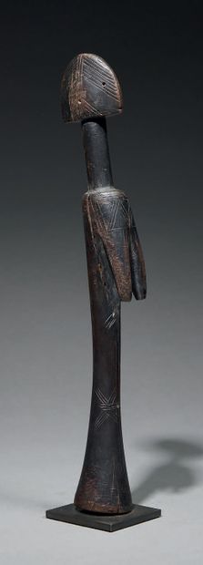 Poupée Mossi
Burkina Faso
Bois
H. 34 cm
Provenance...
