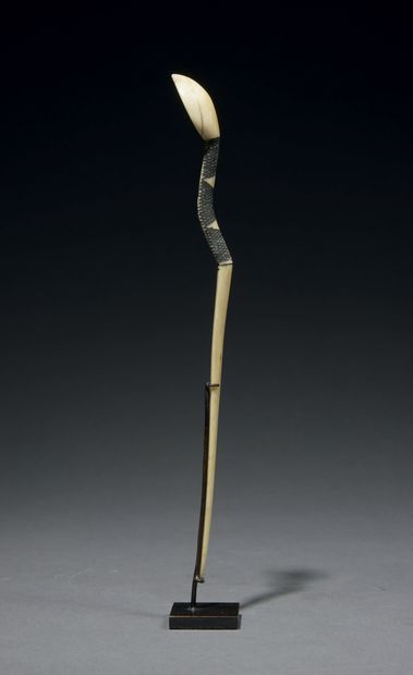 Cuillère Zulu
Afrique du Sud
Os
H. 19 cm
Provenance...