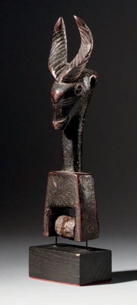 Étrier de poulie Gouro, Côte d'Ivoire
Bois...