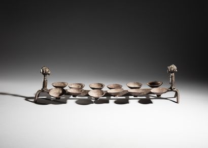 Jeu Senoufo Awele, Côte d'Ivoire
Fer, bronze
H....