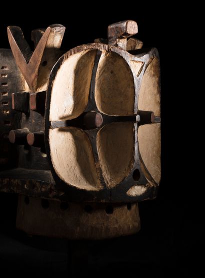 Bembe helmet-mask, Democratic Republic of...
