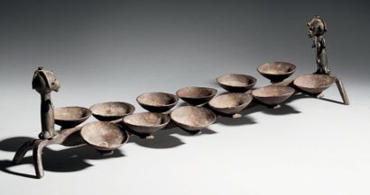Jeu Senoufo Awele, Côte d'Ivoire
Fer, bronze
H....