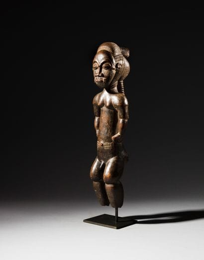 Blolo-bla statue, Baule,
Ivory Coast
Wood
H....