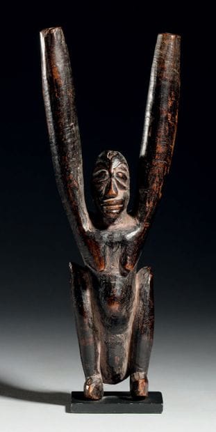 Lobi slingshot, Burkina Faso
Wood
H. 20,5...